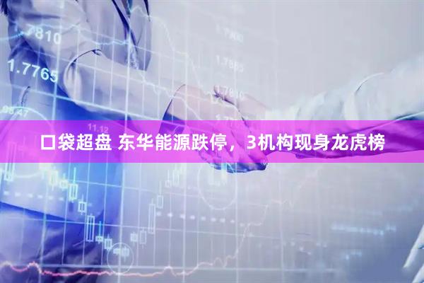 口袋超盘 东华能源跌停，3机构现身龙虎榜
